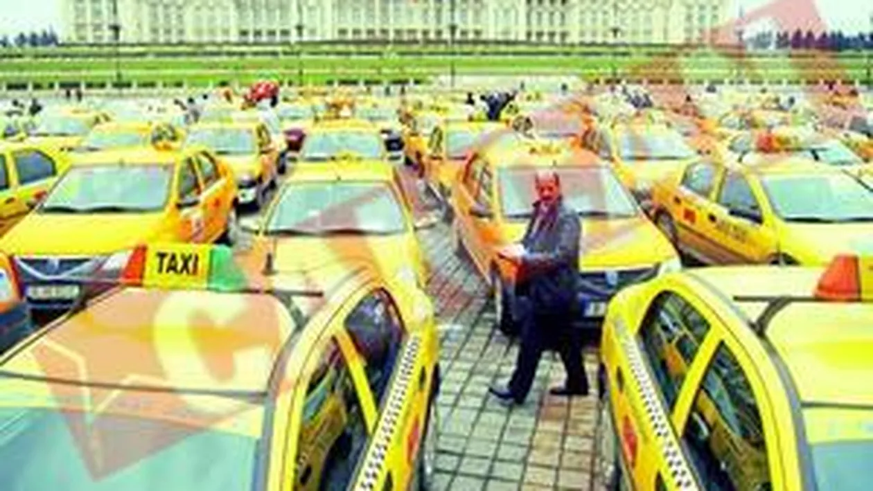 Protest impotriva piratilor din taximetrie