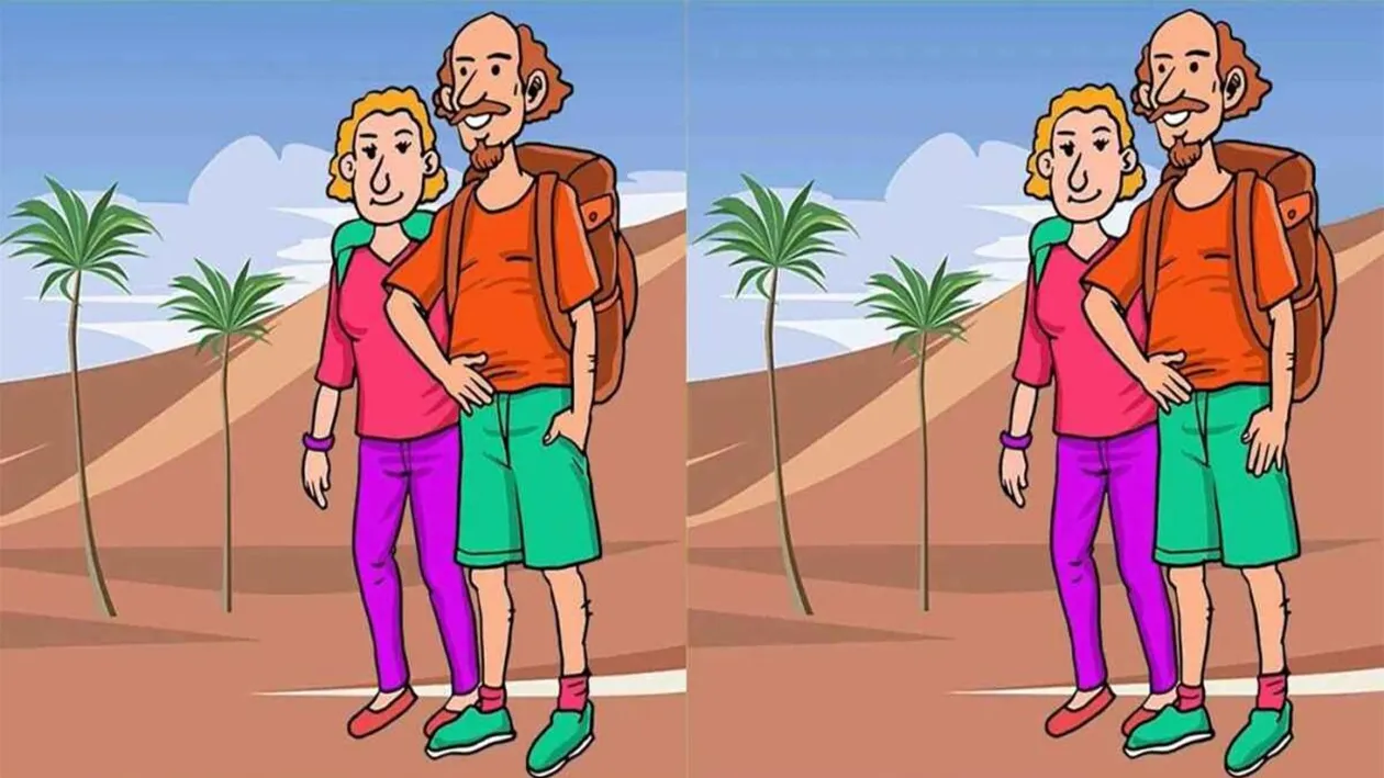 Test de perspicacitate | Găsiți cele 3 diferențe dintre aceste două imagini!