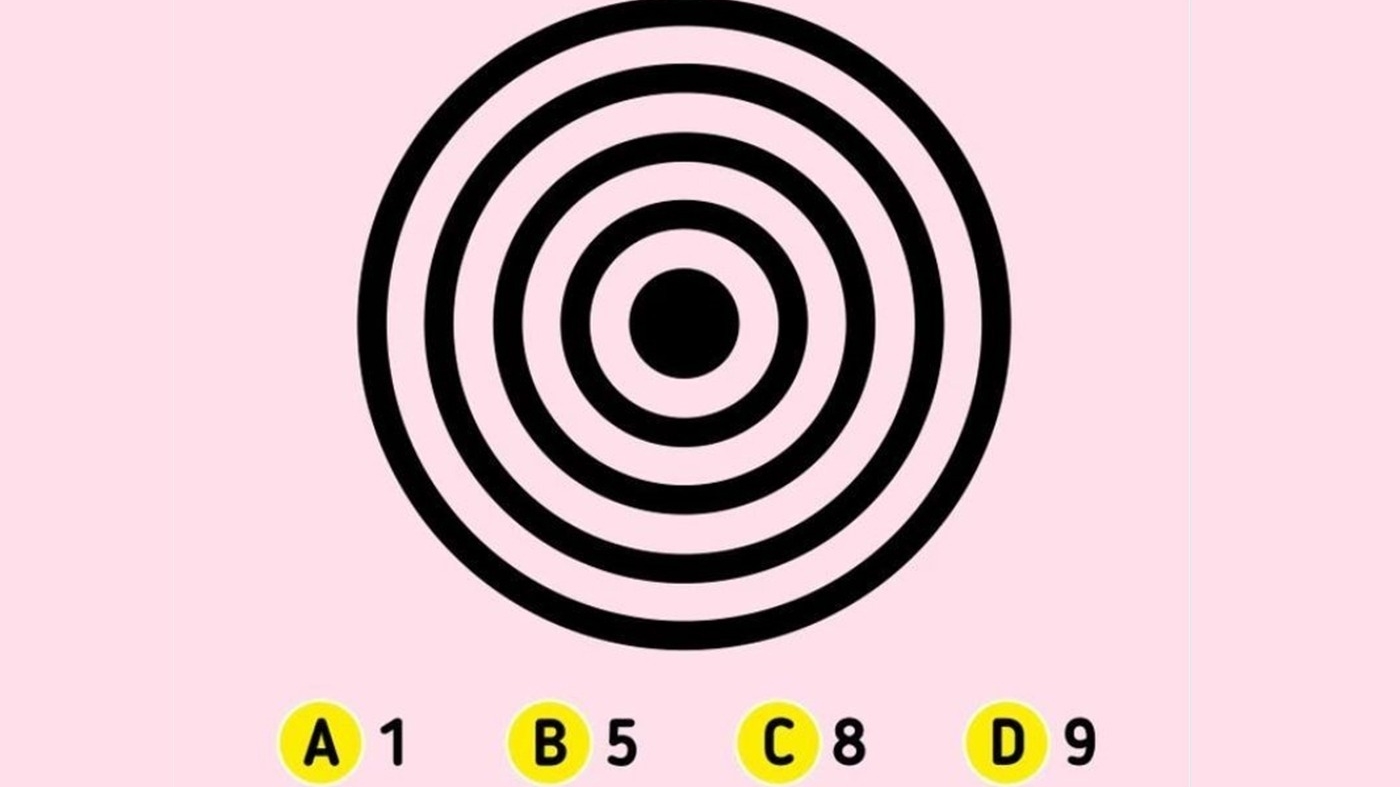 Test de inteligență | Câte cercuri sunt, de fapt, în această poză: 1, 5, 8 sau 9?