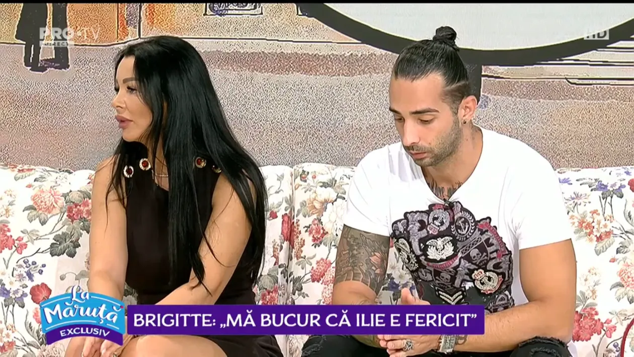 Brigitte Năstase a venit cu iubitul în emisiunea ”La Măruță”: ”Ilie nu a făcut un copil cu mine din cauza Amaliei!”