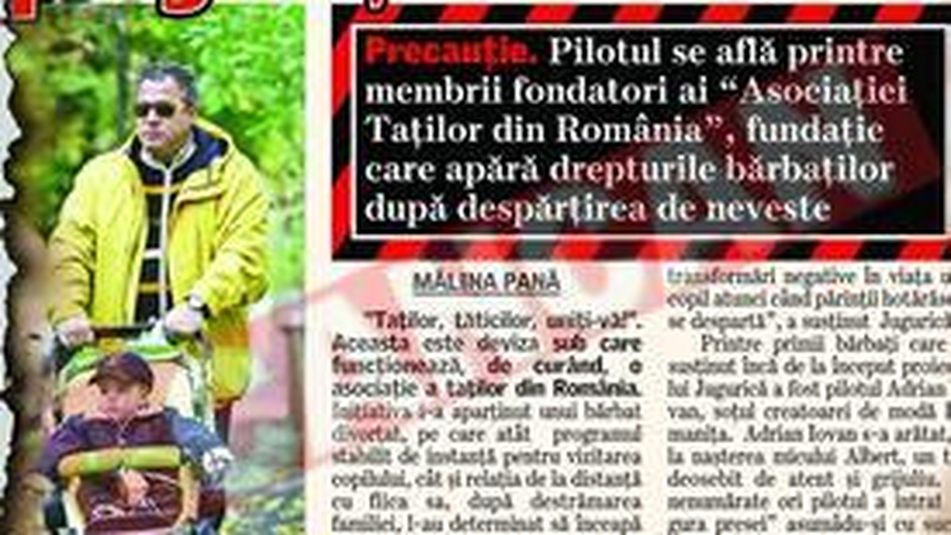 Filmati cand ies de la locul de intalnire