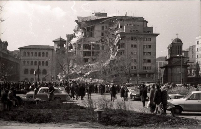Imagini de colecţie de la cutremurul din 1977