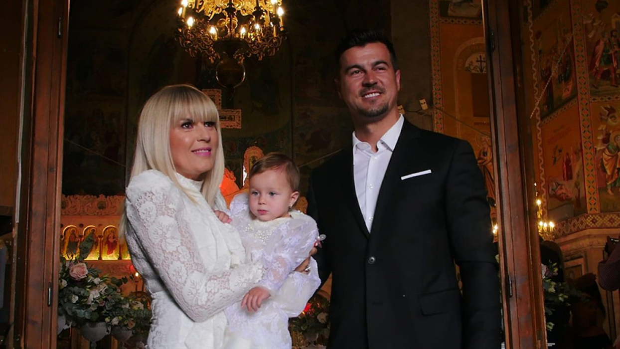 Elena Udrea și iubitul ei, Adrian Alexandrov, au o fetiță de un an, Eva Maria