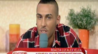 Alex Velea, despre adolescenta care sustine ca e gravida cu el: "Mi s-a facut mila de ea cand am vazut-o cum mergea"