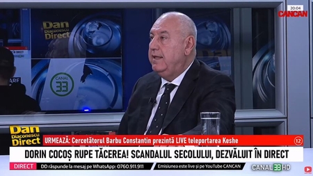 Dorin Cocoș îl pulverizează pe Stelu-ANRP. Ce acuzații i-a adus în direct: ”Cum Dumnezeu din atâtea sechestre câte s-au pus, lui i s-a ridicat sechestrul?”