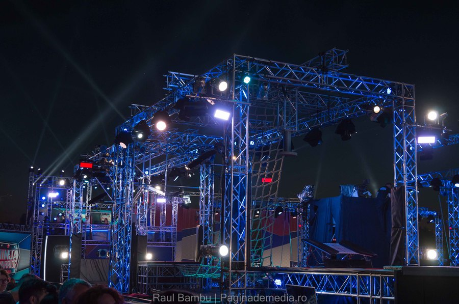 Cum arată platourile Ninja Warrior. Primele imagini din culisele show-ului Pro TV