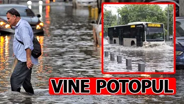 ANM anunță că vine potopul în România! Durează 61 de ore și pericolul este maxim