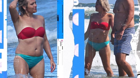 Imagini necenzurate cu Mirela Vaida în costum de baie. Am filmat-o pe plajă, de mână cu...