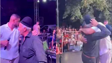 Pe mama Geta o ştie toată lumea, dar cum arată tatăl lui Culiţă Sterp? Cântăreţul l-a urcat pe scenă, la un concert