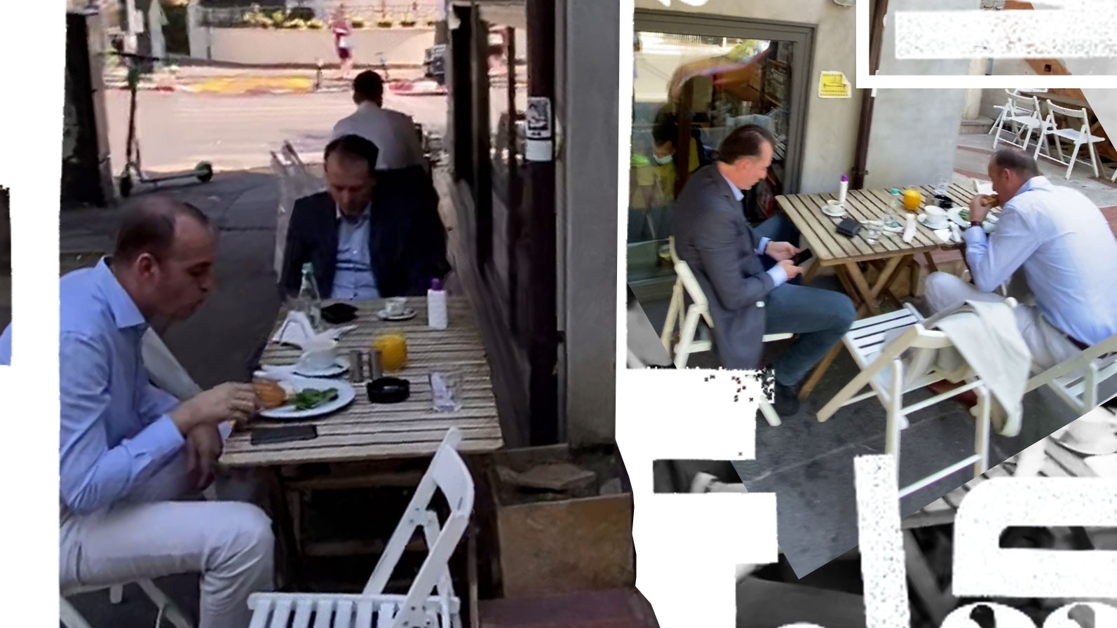 Cel mai contestat ministru al Guvernului Orban, prânz ”low cost” cu colegul de partid. A mâncat, pe trotuar, în cartierul milionarilor