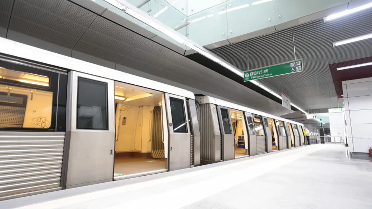 Circulația cu metroul, reluată în București