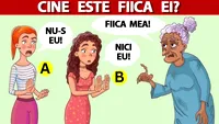 Test IQ exclusiv pentru genii | Să ajutăm această pensionară să-și găsească fiica. Indiciu: Una dintre cele 2 tinere minte