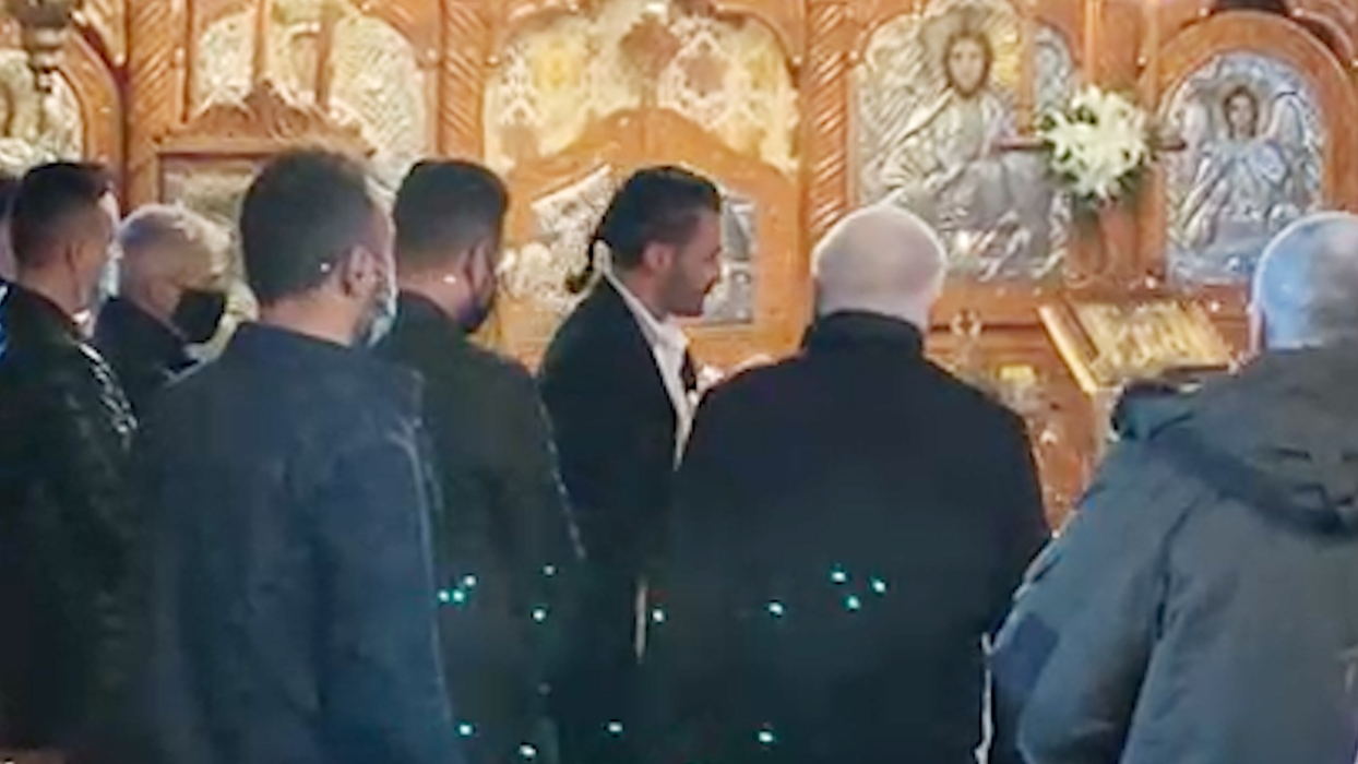 Botezul a avut loc într-o biserică din Pipera