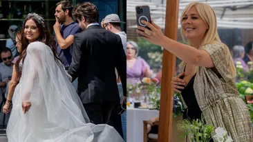 Fiica Danei Săvuică s-a căsătorit! Primele imagini cu Julie Stanciu în rochie de mireasă