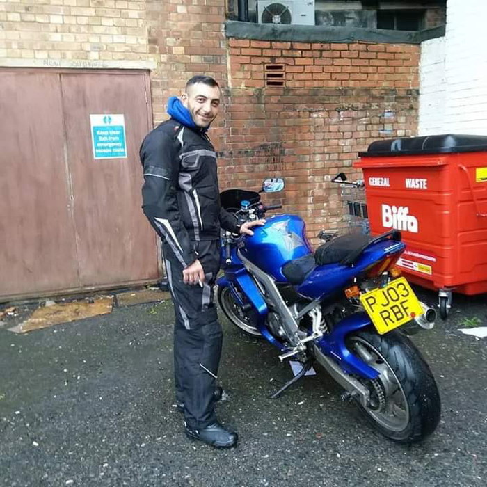 Valentin Sîmbiteanu avea o pasiune pentru motociclete