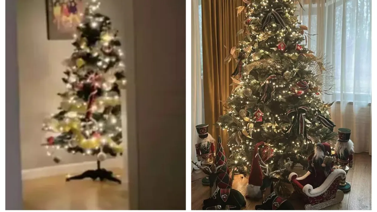 Vedeta de la Antena 1 care și-a împodobit 4 brazi de Crăciun în casă! Care este motivul „aroganței”