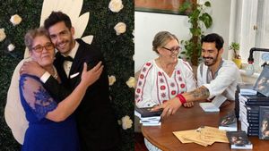 Drama din familia lui George Burcea. Cum a aflat actorul că mama lui suferă de cancer: ”Am încercat să o ajut cum am putut”