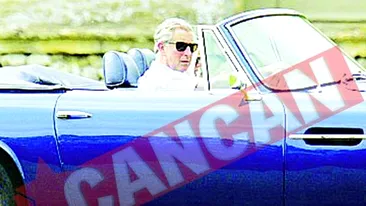 Printul Charles isi alimenteaza masina cu vin