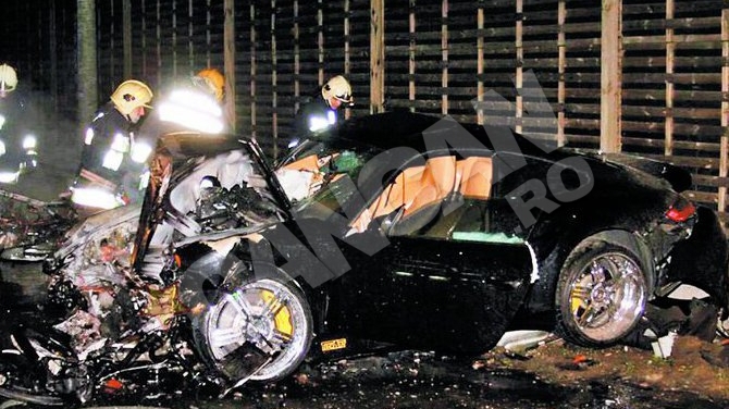 George s-a facut praf intr-un Porsche primit cadou. Milionarul Parteca, acuzat ca i-a "cumparat" moartea fiului sau!