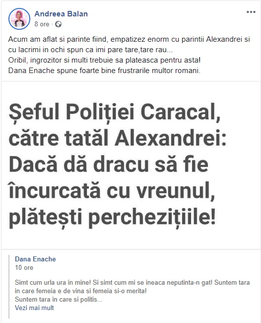 Cristi Mitrea, mesaj acid la adresa oficialilor din Poliția Română după crima din Caracal! Ce le-a transmis luptătorul de MMA