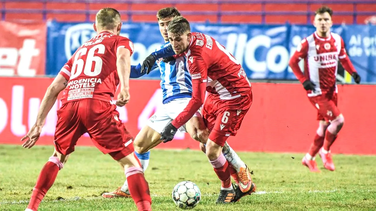 Dinamo pierde în Moldova în fața „lanternei” Ligii 1: „E foarte bine venită pauza pentru noi!”