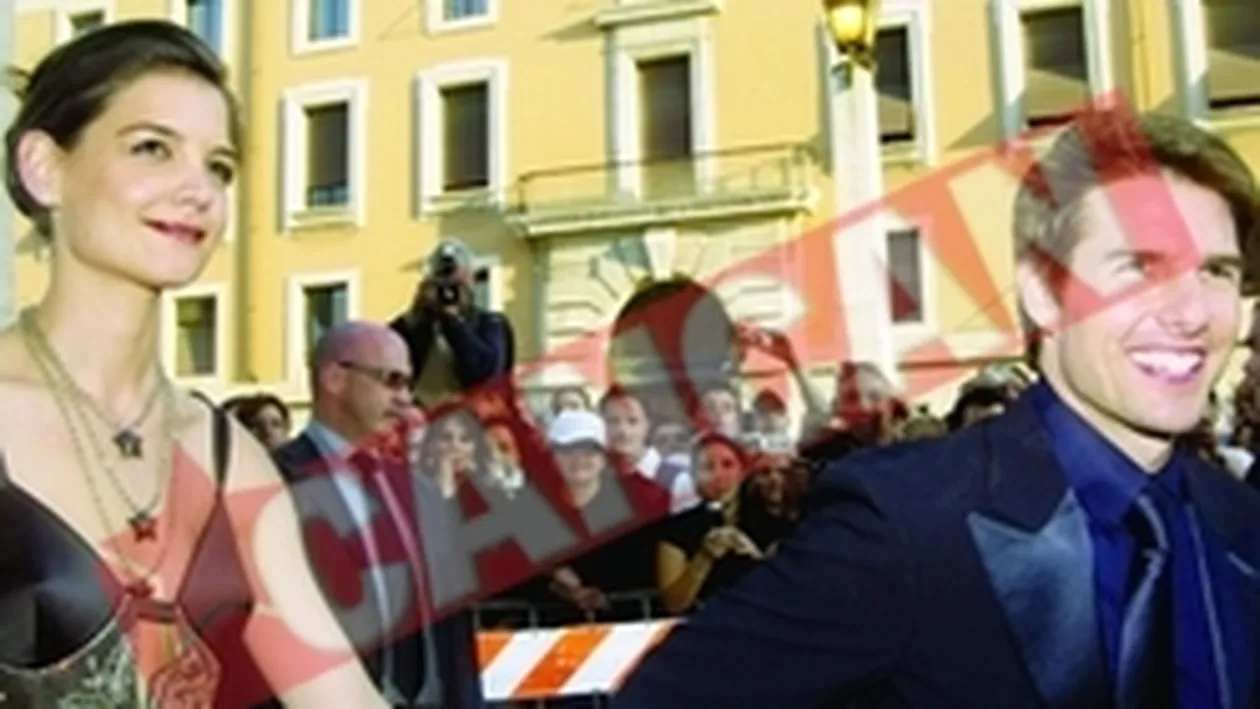 Katie Holmes il insala pe Tom Cruise