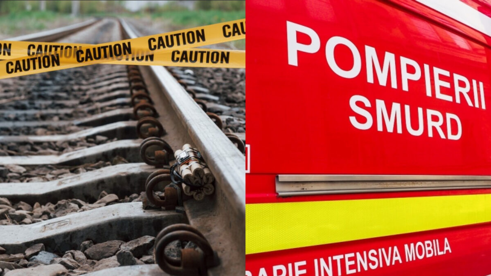 Dublă tragedie în Oradea! Două persoane au murit, după ce mașina lor a fost călcată de tren