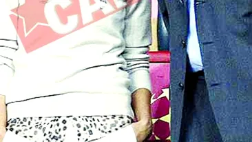 Abramovici, tinut la usa restaurantului