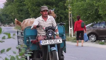 Inca o minune la Varasti! Asta e adevarata pozitie a caprei: cu coada pe sus, intr-o masinuta cu SEX in numar!