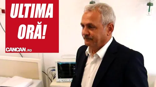 Din păcate, e adevărat! Ce diagnostic crunt a primit Liviu Dragnea de la medicii spitalului unde fusese internat ieri