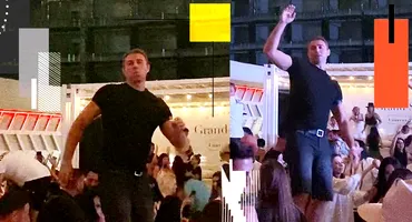 “Împăratul semințelor” s-a urcat pe masă în LOFT, ca să danseze pe Jerusalema