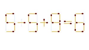 Test de inteligență | Corectați 5-5+9=6, eliminând un singur chibrit!