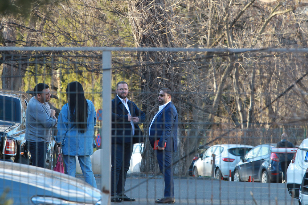 Roxana Dobre l-a însoțit pe Florin Salam la o întâlnire de afaceri
