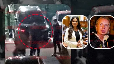 Primele imagini cu altercația dintre Valentina Aldea și Oana Ungureanu! Senatoarea POT și soția s-au încăierat în parcare