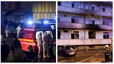 Pacientul care a sunat la 112 să anunțe incendiul a sărit de pe geam ca să-și salveze viața: ”Pompierii s-au mișcat încet”