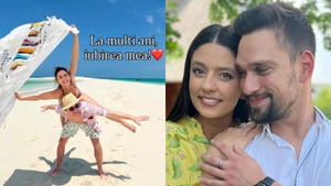 Oana Gherman a împlinit 36 de ani. Ce mesaj i-a transmis Vlad Gherman: „Ești perfectă pentru mine”