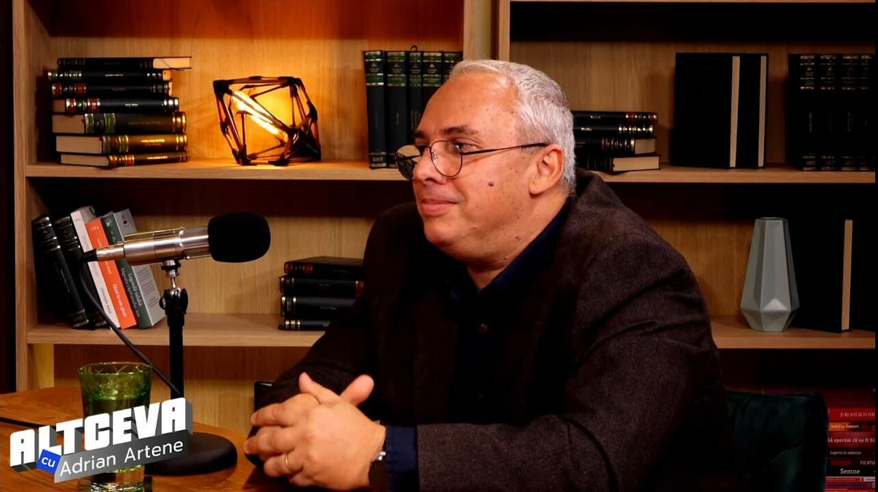 Alexandru Preda este invitatul lui Adrian Artene, în podcastul ”ALTCEVA” (Sursa: Captură video)