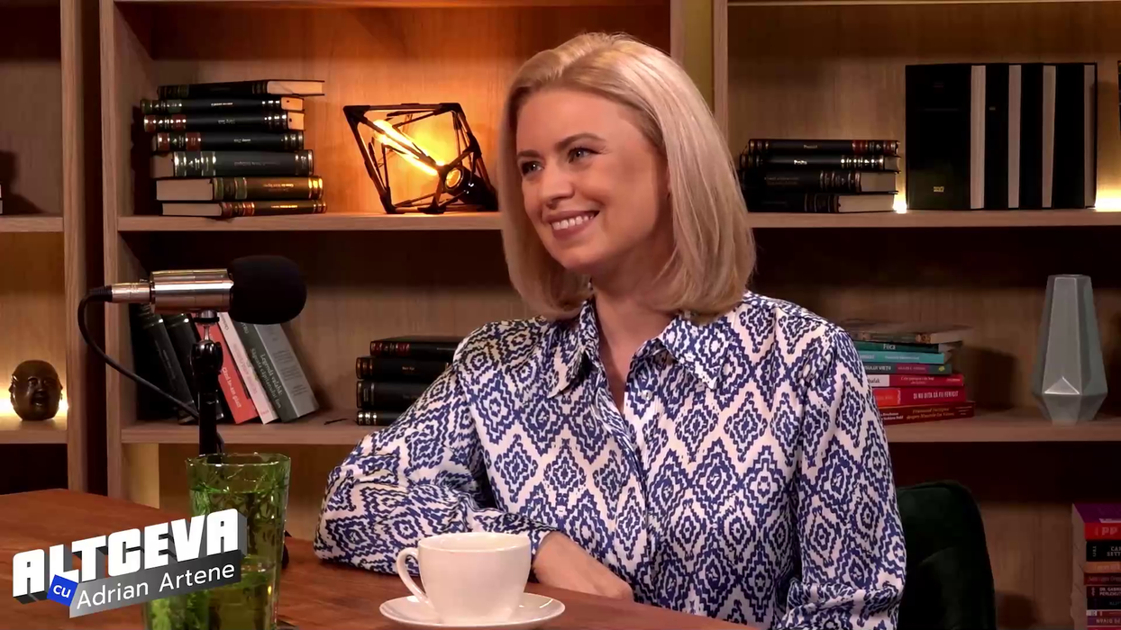 Andreea Liptak a făcut dezvăluiri de senzație, în cadrul podcastului "ALTCEVA cu Adrian Artene", difuzat pe canalul de YouTube cu același nume (Foto: captură video)
