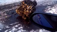 Accident la Călugăreni, în Giurgiu, pe DN 5. O persoană a murit și alte două au fost rănite