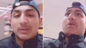 VIDEO. Situație șocantă în Iași, după ce un tânăr amenință angajații unui supermarket și le spune că are coronavirus: „Vă dau la toți, că sunt șmecher”