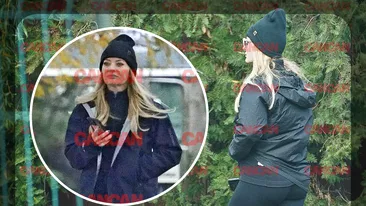 În loc de Everest merge și-n parc. Delia Matache pune Herăstrăul pe jar în echipament sportiv + căciuliță