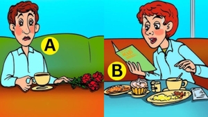 Test IQ | Care bărbat din imagine nu are bani de ajuns pentru nota de plată? Doar cei mai atenți ”se prind”