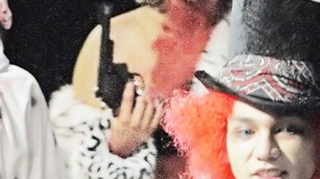 Lady Gaga, costumata in Cruella de Vil, de Halloween