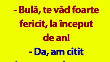 Bancul de weekend | Bulă și Neti Sandu