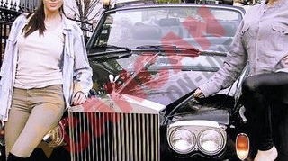Face parada cu Rolls Royce-ul unui prieten