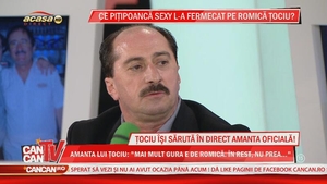 Romica Tociu s-a certat cu amanta in direct: "Uite ce fata de ciorap nespalat ai"/ "Taci din gura, uiti ca te calc cu fierul"