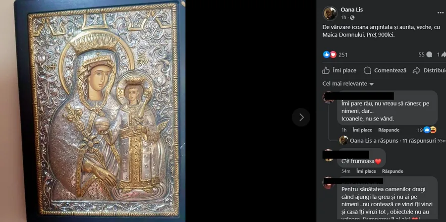 Postarea făcută de Oana Lis