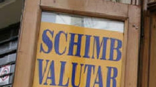 Jaf la o casa de schimb valutar din centrul Capitalei