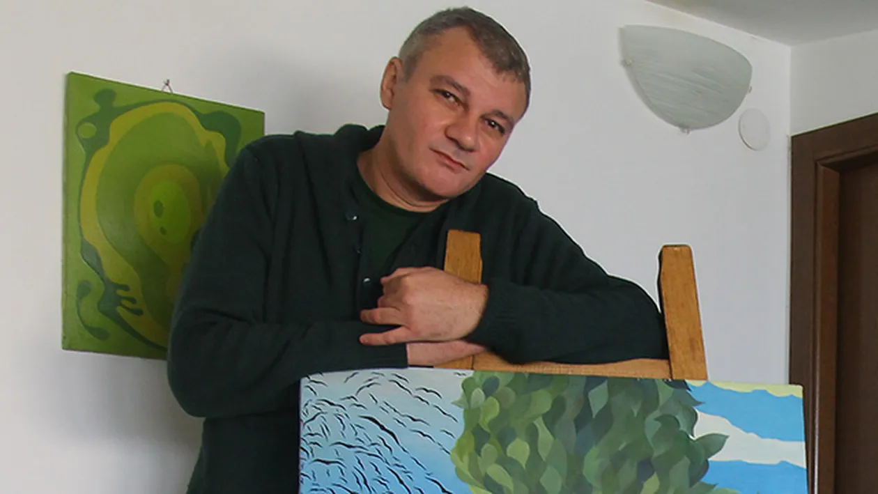 A renascut din propria-i cenusa. Cu pensula in mana, colegul de detentie al lui Miron Cozma face mii de euro pe luna