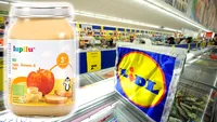 Ce conține, de fapt, piureul Lupilu pentru bebeluși, care poate fi cumpărat din supermarketurile Lidl din România